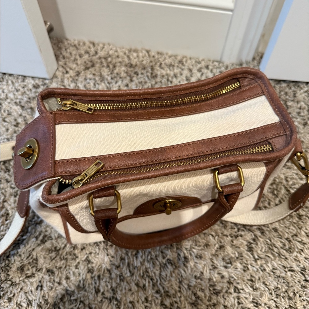 Brandy Melville ivory canvas shoulder bag - Picture 4 of 6